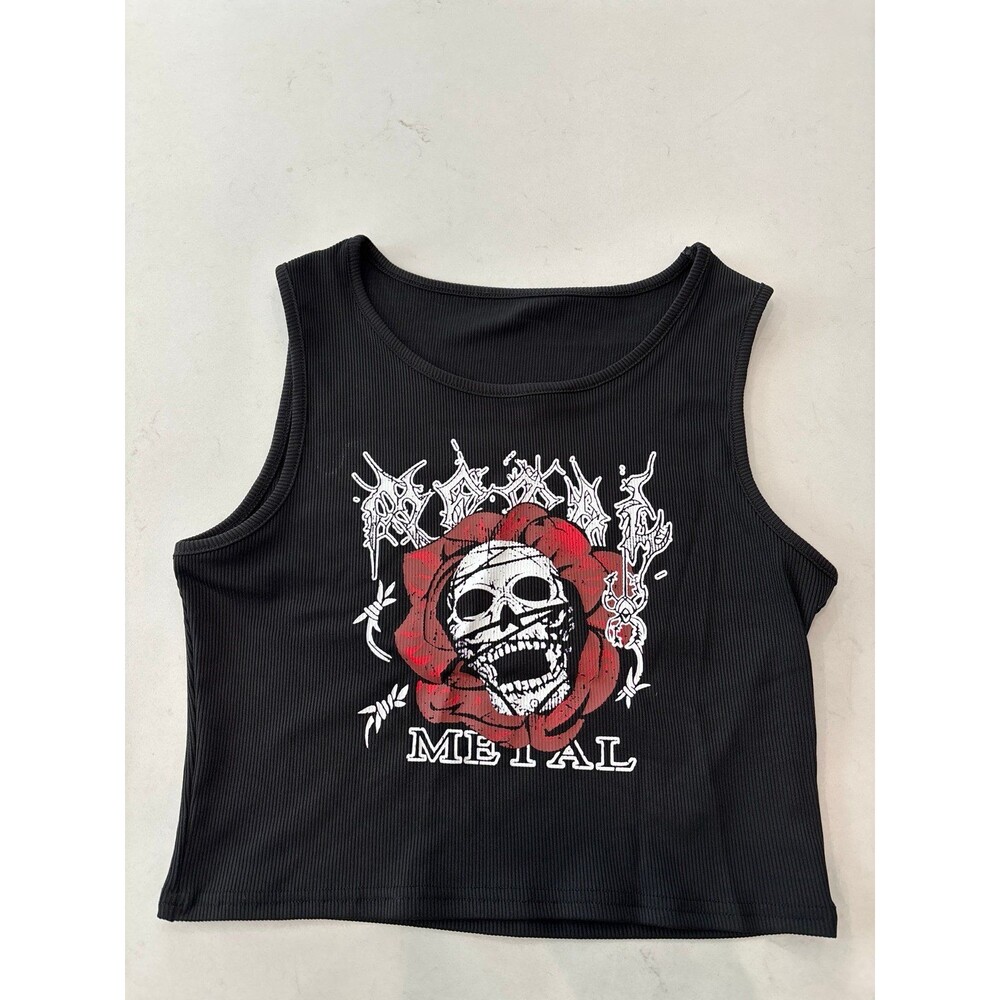Romwe tank top size medium - black
